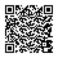QR Code for Phone number +12183400832