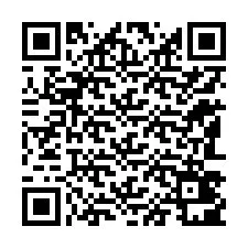 QR код за телефонен номер +12183401652