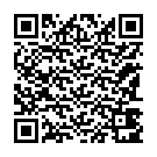 QR-koodi puhelinnumerolle +12183401871