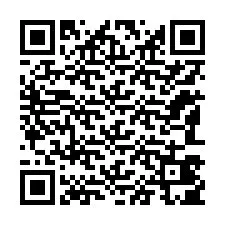 QR код за телефонен номер +12183405005