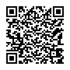 Kode QR untuk nomor Telepon +12183405801