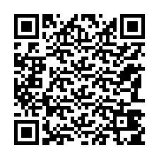 Kode QR untuk nomor Telepon +12183405803