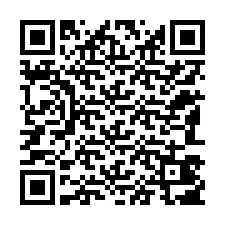 QR код за телефонен номер +12183407004