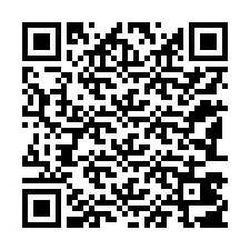 Codice QR per il numero di telefono +12183407030