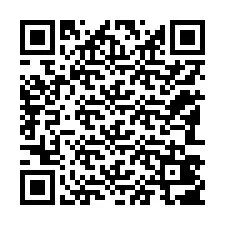 QR код за телефонен номер +12183407209