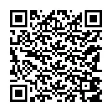 Kode QR untuk nomor Telepon +12183407290