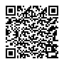 Kod QR dla numeru telefonu +12183432644