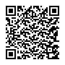 Código QR para número de teléfono +12183552132