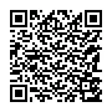 Código QR para número de teléfono +12183553350