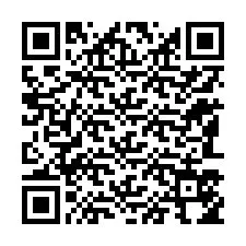 QR код за телефонен номер +12183554442