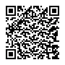 QR-code voor telefoonnummer +12183556828