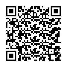 QR код за телефонен номер +12183558091