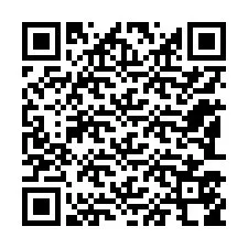 QR-код для номера телефона +12183558127