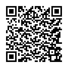 QR-code voor telefoonnummer +12183562678