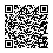 QR kód a telefonszámhoz +12183563903