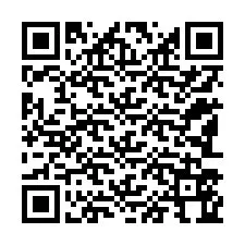 QR код за телефонен номер +12183564230