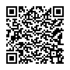 QR kód a telefonszámhoz +12183564231