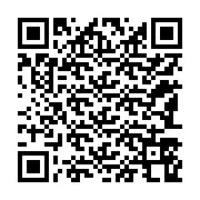 QR kód a telefonszámhoz +12183568820