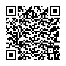 Código QR para número de teléfono +12183569698