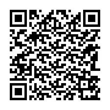 Kod QR dla numeru telefonu +12183571212