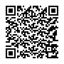 Código QR para número de teléfono +12183572830