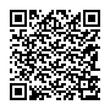 QR kód a telefonszámhoz +12183573262