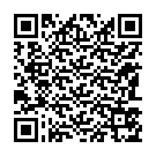 Codice QR per il numero di telefono +12183575452