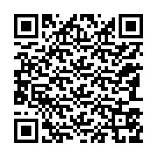 Código QR para número de teléfono +12183579008