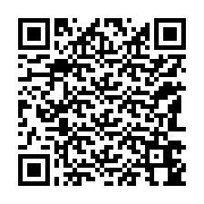 QR kód a telefonszámhoz +12183644250