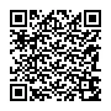 電話番号のQRコード +12183652242