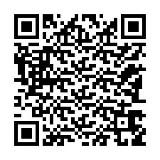 QR kód a telefonszámhoz +12183659839