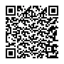 QR-код для номера телефона +12183673032