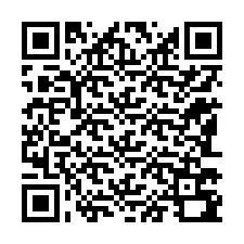 QR-koodi puhelinnumerolle +12183790262