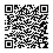 QR Code pour le numéro de téléphone +12183794373