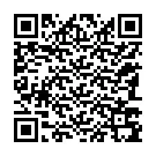 QR-koodi puhelinnumerolle +12183795908