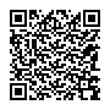 QR код за телефонен номер +12183798243