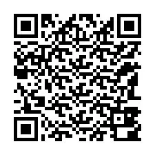 Kode QR untuk nomor Telepon +12183800850