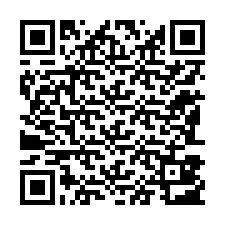 QR код за телефонен номер +12183803066