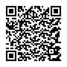 QR kód a telefonszámhoz +12183813120