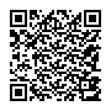 QR-koodi puhelinnumerolle +12183813133