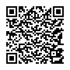 Código QR para número de teléfono +12183813134