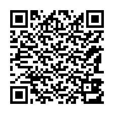 Código QR para número de teléfono +12183813841