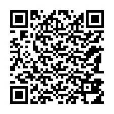 QR Code สำหรับหมายเลขโทรศัพท์ +12183814181