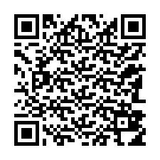 QR-code voor telefoonnummer +12183814618