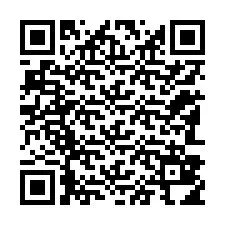Codice QR per il numero di telefono +12183814619