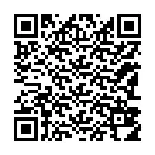 Código QR para número de teléfono +12183814621