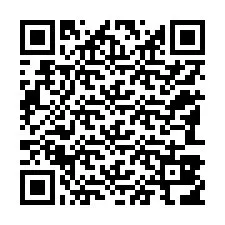 Código QR para número de teléfono +12183816808