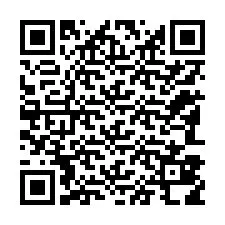 QR-code voor telefoonnummer +12183818109