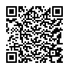 Codice QR per il numero di telefono +12183818110