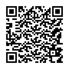 QR kód a telefonszámhoz +12183818565